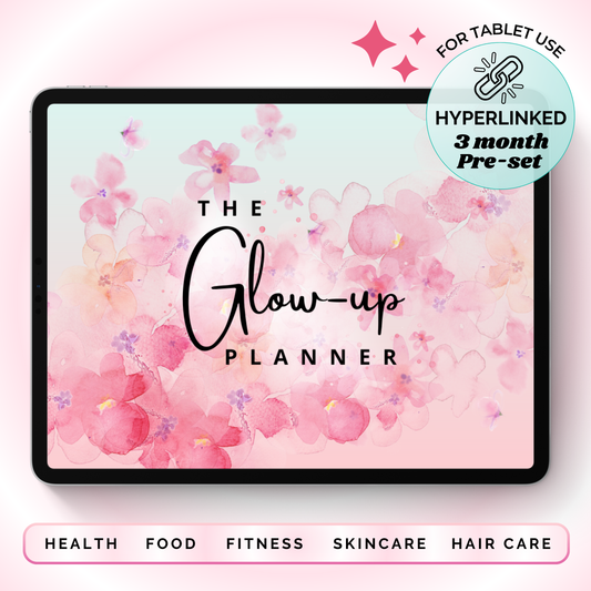 Digital Fitness Planner (Ombre) | Landscape Edition  | iPad, Samsung Tablet - Notability / Goodnotes Planner