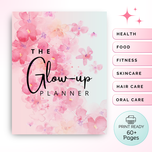 The Glow up Planner (Ombre)